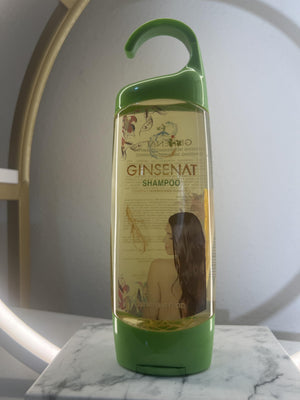 Ginsenat Shampoo de Ginseng – Limpieza Profunda del Cuero Cabelludo y Fórmula Nutritiva – Ayuda a Mejorar el Brillo, la Suavidad y la Manejabilidad – Para Cabello Seco y Dañado – 250 ml