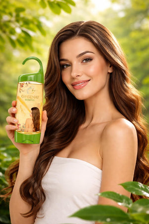 Ginsenat Shampoo de Ginseng – Limpieza Profunda del Cuero Cabelludo y Fórmula Nutritiva – Ayuda a Mejorar el Brillo, la Suavidad y la Manejabilidad – Para Cabello Seco y Dañado – 250 ml