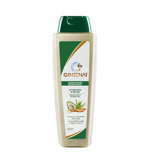 Ginsenat Acondicionador de Ginseng y Aguacate para Cabello Seco – Hidratación Profunda y Reparación – 22 oz fl