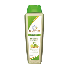 Ginsenat Acondicionador de Bergamota, fórmula con Aloe Vera y Ginseng, para cabello graso, 650 ml