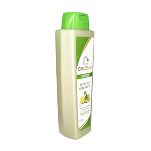 Ginsenat Acondicionador de Bergamota, fórmula con Aloe Vera y Ginseng, para cabello graso, 650 ml