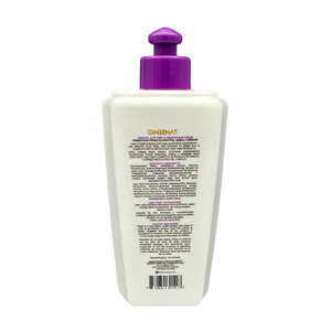 Ginsenat Crema Capilar de Keratina con Ginseng y Aloe Vera para Cabello Rizado – Tratamiento Profesional de Peinado – 300 ml