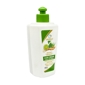 Ginsenat Crema Capilar de Bergamota con Ginseng y Aloe Vera para Cabello Graso – Tratamiento Profesional de Peinado – 300 ml