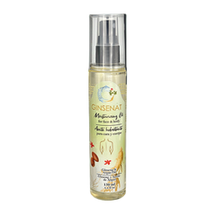 Ginsenat Aceite de Argán Hidratante para Cara y Cuerpo – Tiene Alto Contenido de Vitamina E – 130 ml (4.4 oz fl)