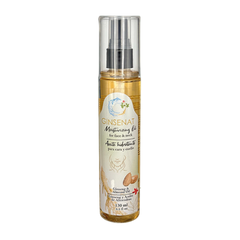 Ginsenat Aceite de Almendras Hidratante para Cara y Cuello - Humecta la Piel - Restaura el PH Normal de la Piel - 130 ml (4.4 oz fl)