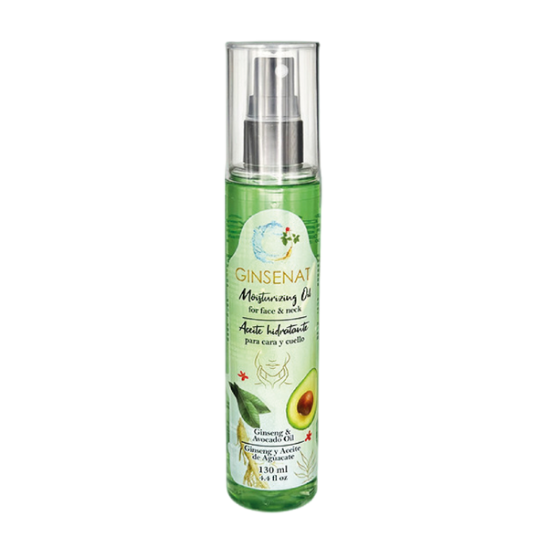 Ginsenat Aceite de Aguacate Hidratante para Cara y Cuello – Tiene Beneficios Antienvejecimiento – 130 ml (4.4 oz fl)