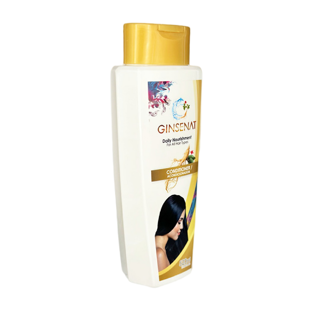 Ginsenat Acondicionador Orgánico con Ginseng y Aloe Vera – 520 ml (17.58 oz fl)