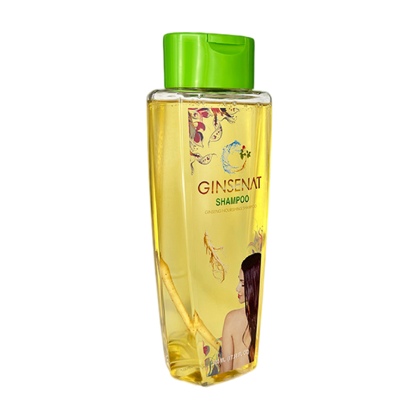 Ginsenat Shampoo Herbal Orgánico con Ginseng y Aloe Vera – 520 ml