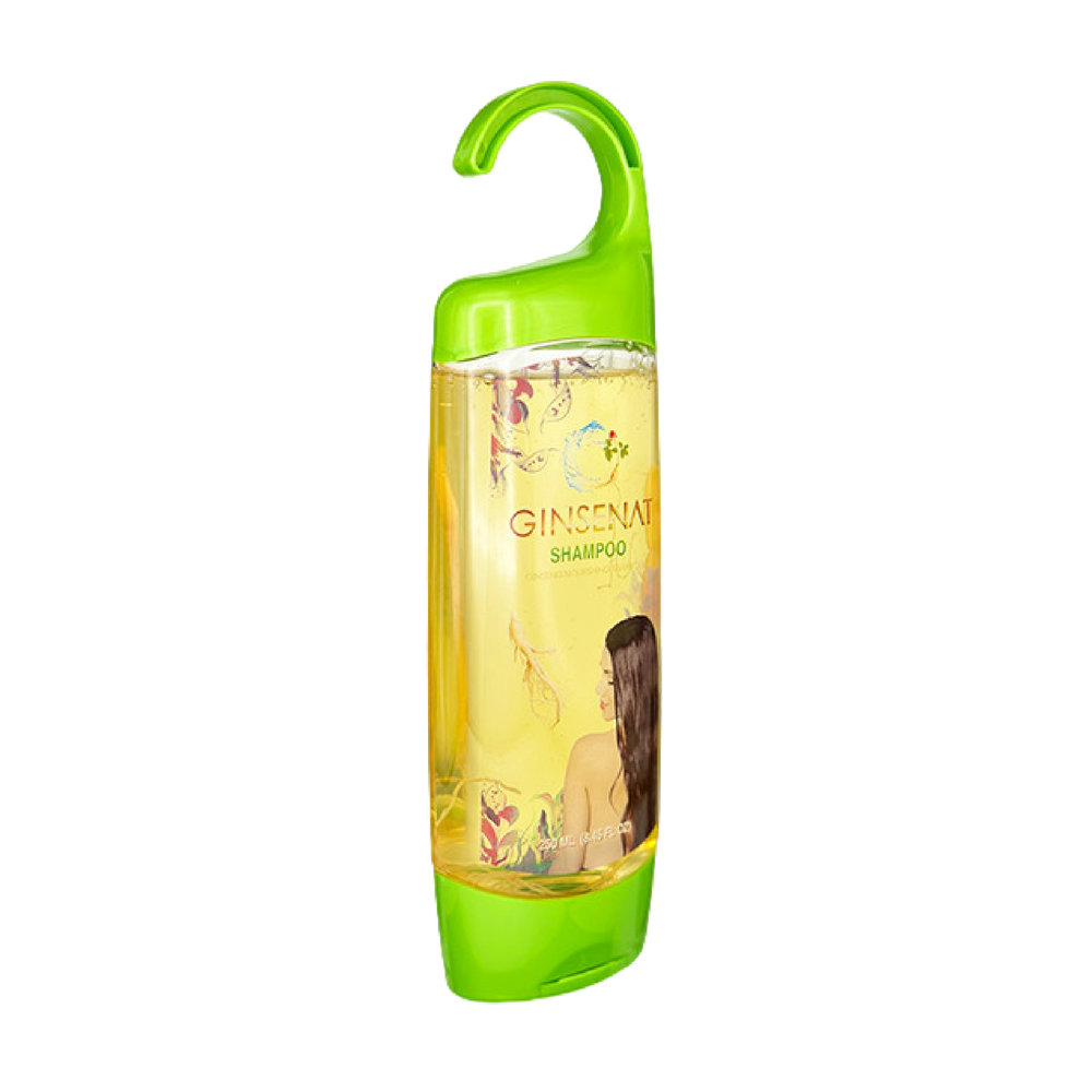 Ginsenat Shampoo de Ginseng – Limpieza Profunda del Cuero Cabelludo y Fórmula Nutritiva – Ayuda a Mejorar el Brillo, la Suavidad y la Manejabilidad – Para Cabello Seco y Dañado – 250 ml