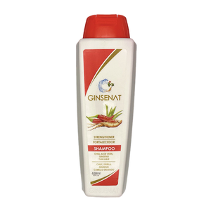 Ginsenat Shampoo de Chile, 22 oz fl – Shampoo con Ginseng y Chile para Cabello Fino – Fortalece las Raíces y Promueve el Crecimiento – Fórmula Unisex
