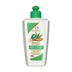 Ginsenat Crema Capilar Orgánica con Ginseng, Aloe Vera y Elastina – 300 ml