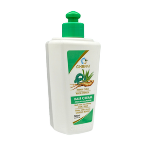 Ginsenat Crema Capilar Orgánica con Ginseng, Aloe Vera y Elastina – 300 ml